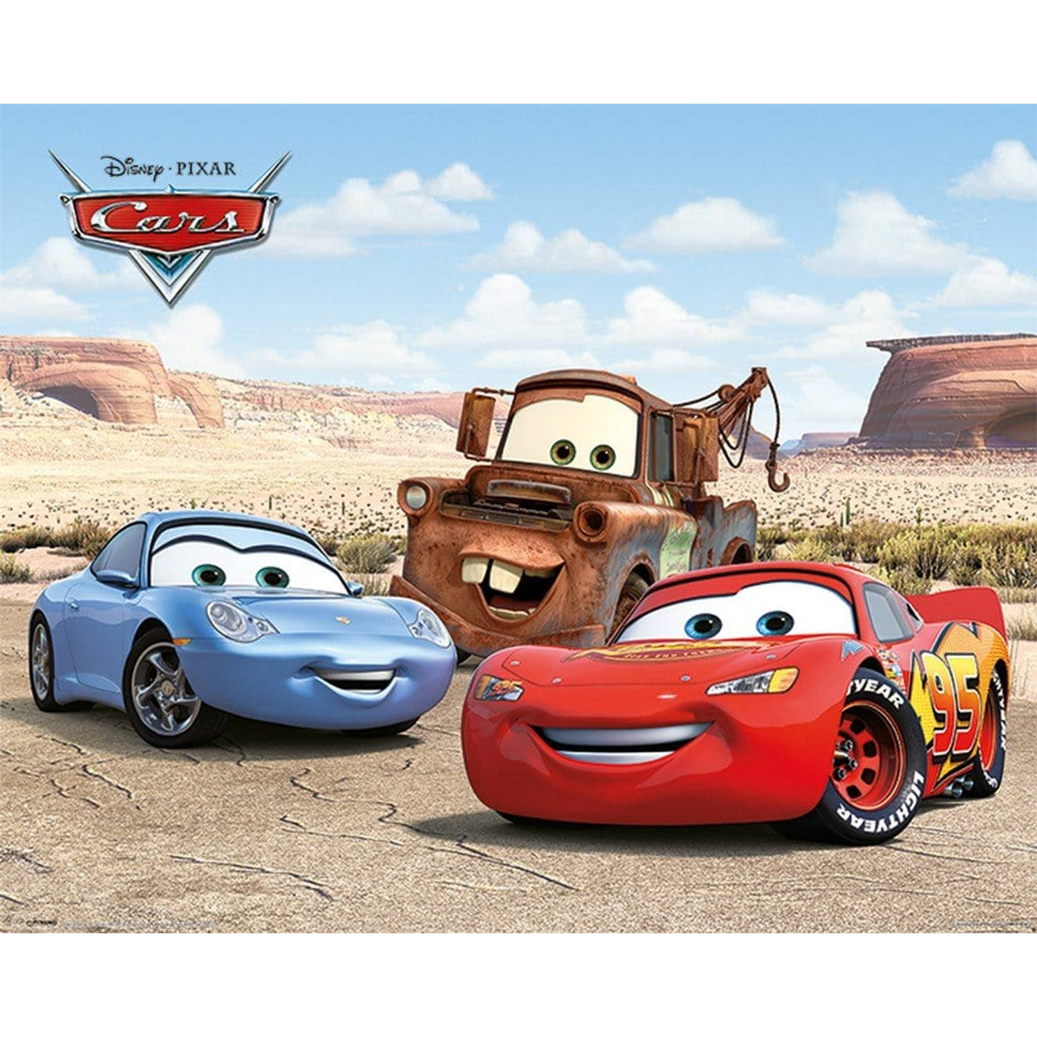 Cars Best Friends Mini Poster