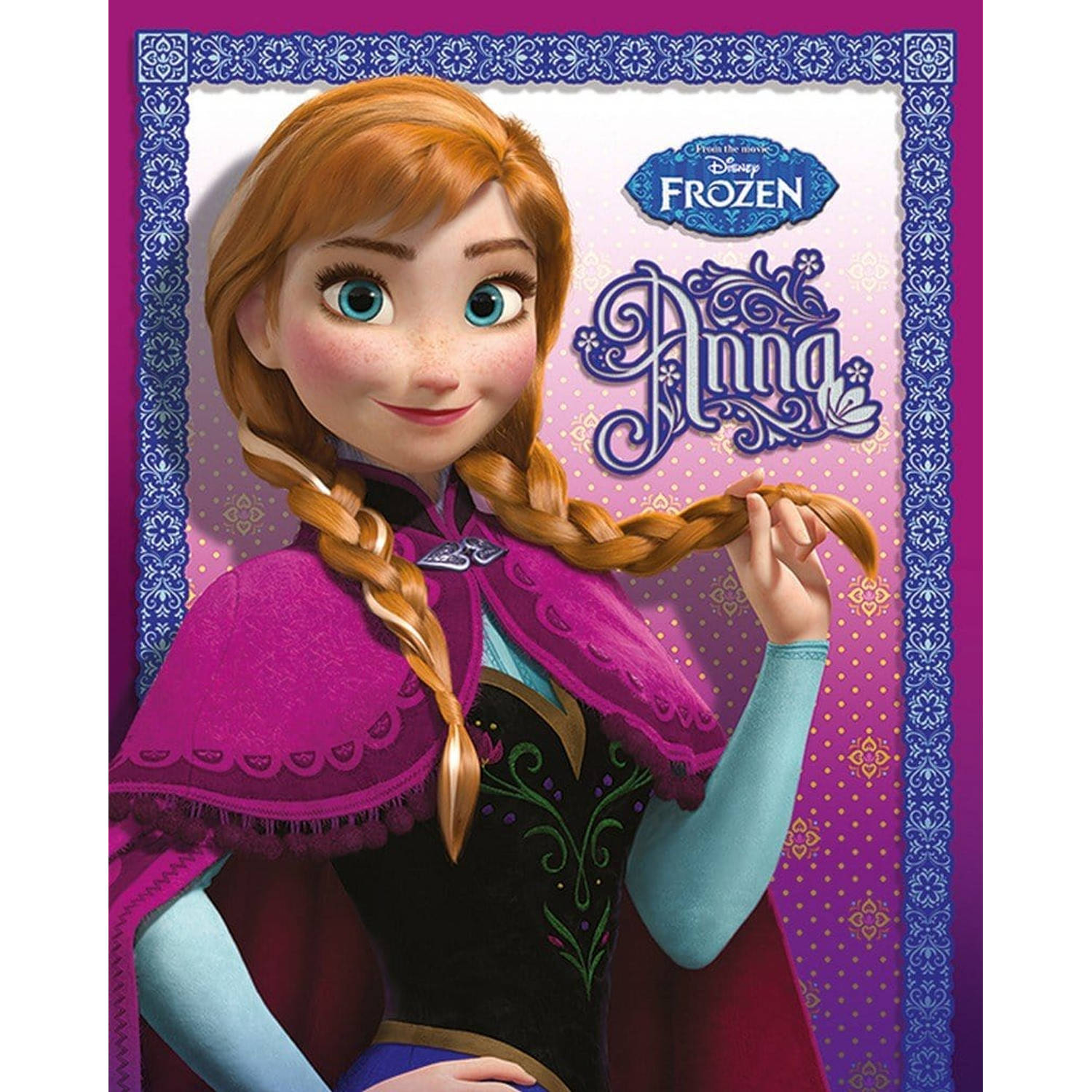 Frozen Anna Mini Poster