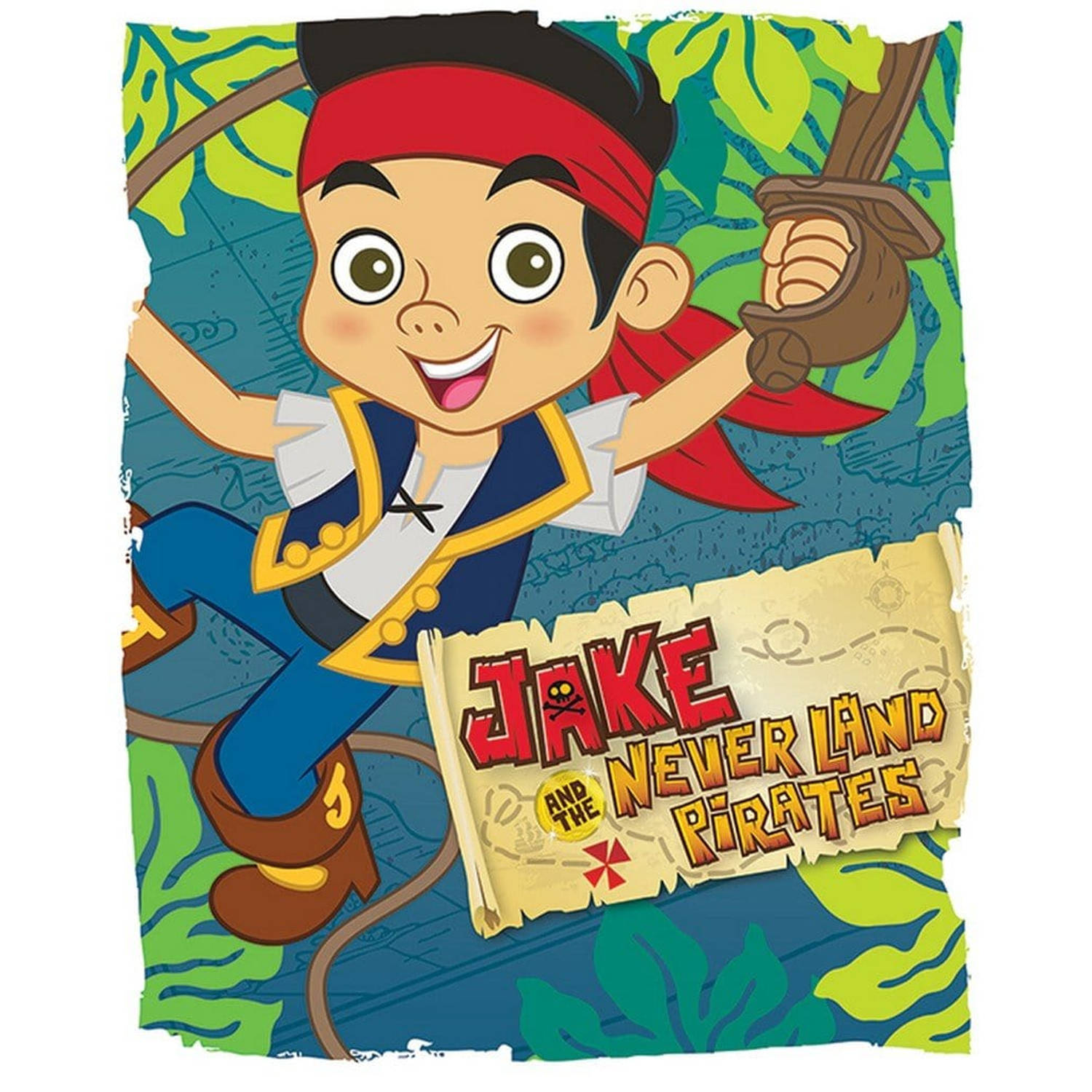 Poster Jake and the Neverland Pirates Swing 40x50cm