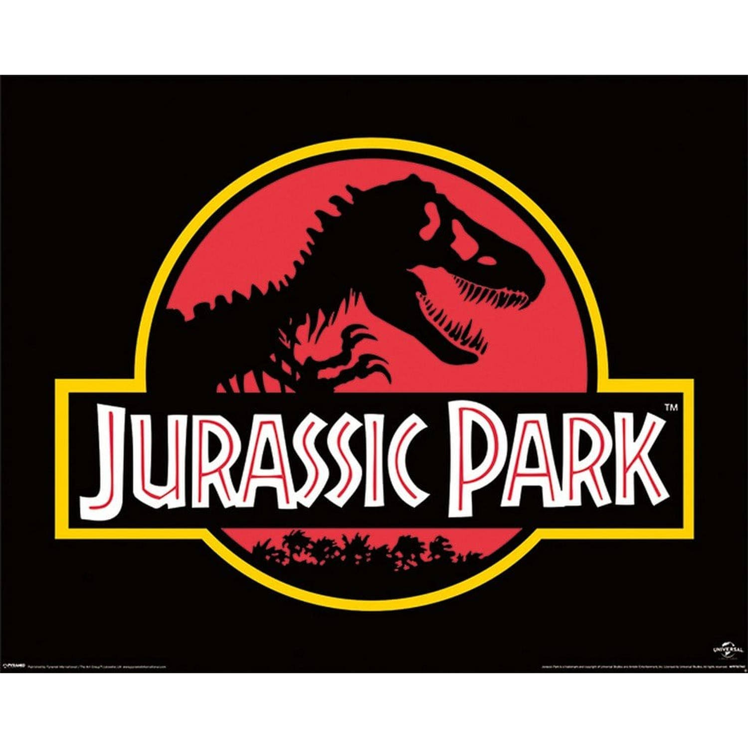 Jurassic Park Classic Logo Mini Poster