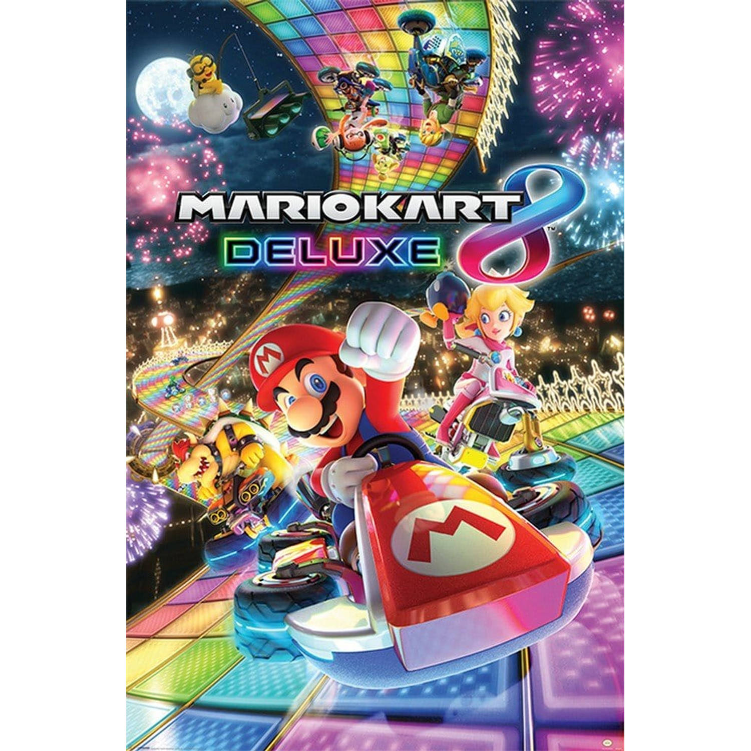 Mario Kart 8 Deluxe Maxi Poster