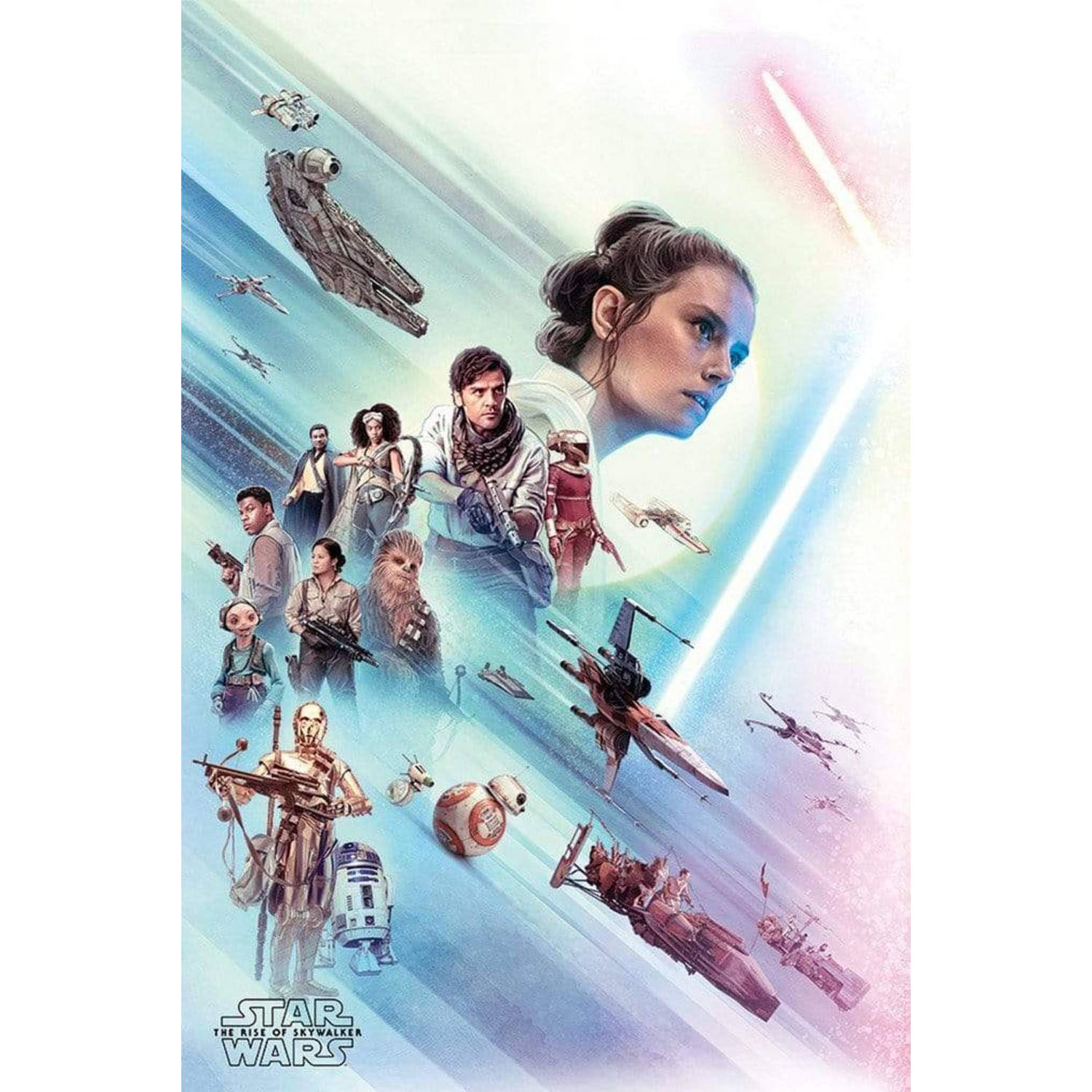Star Wars Episode IX Poster Pack Rey 61 x 91 cm (5)