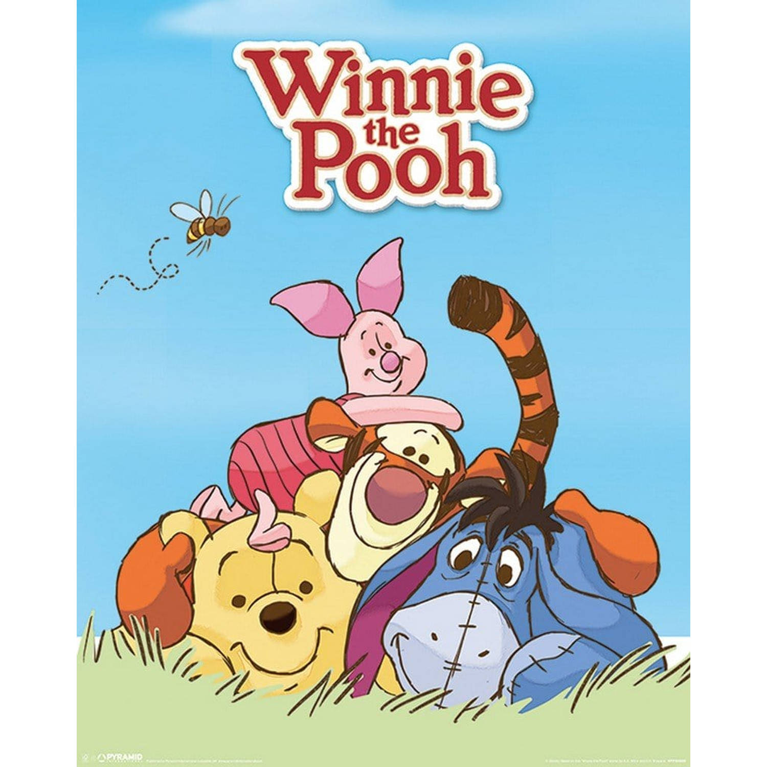 Poster Winnie the Pooh Characters 40x50cm