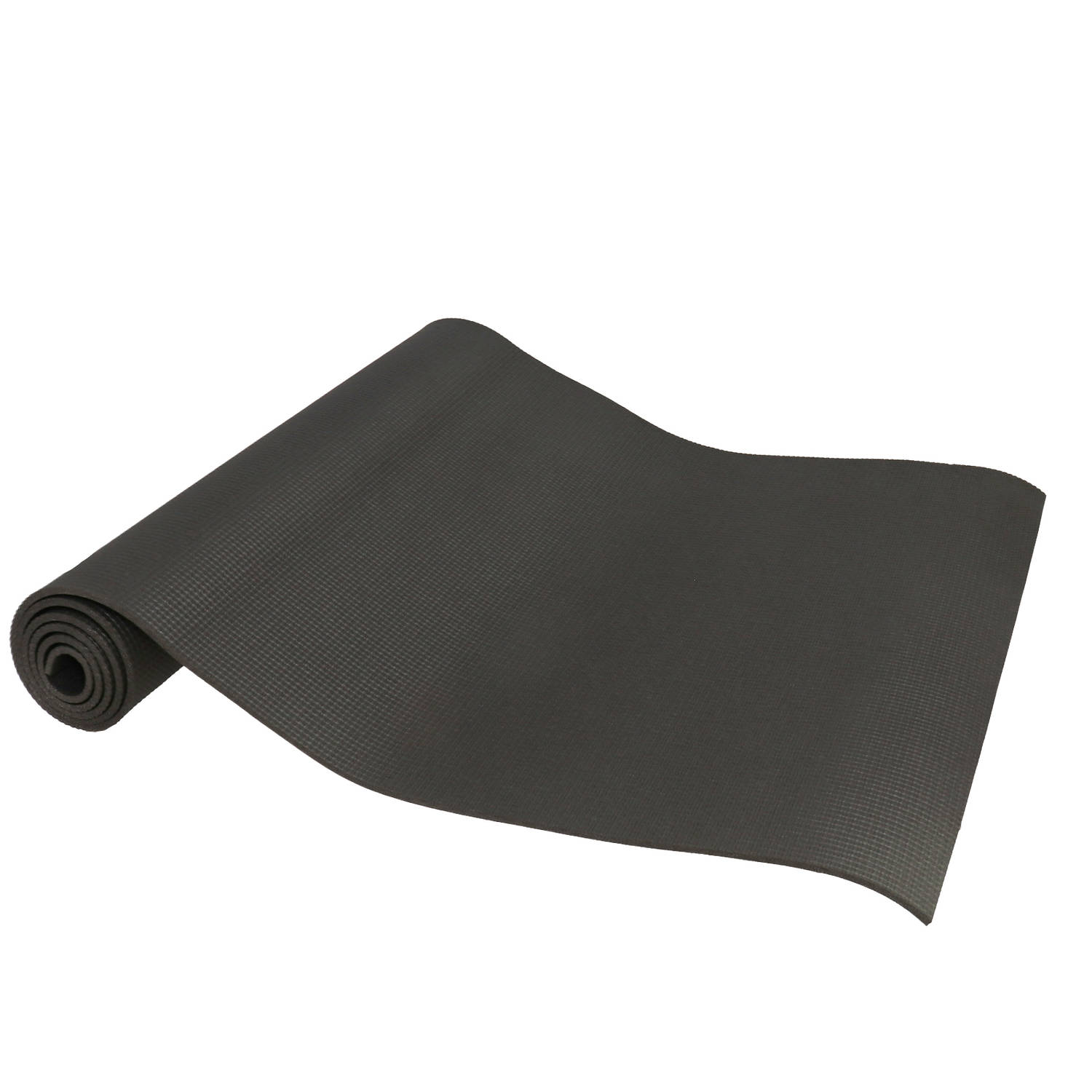 Gebor - Yoga Mat - Zwart - Schuim - Gemakkelijk Meenemen - Anti Slip - 173 X 61cm - Zwart - 0.6 Cm Dik -