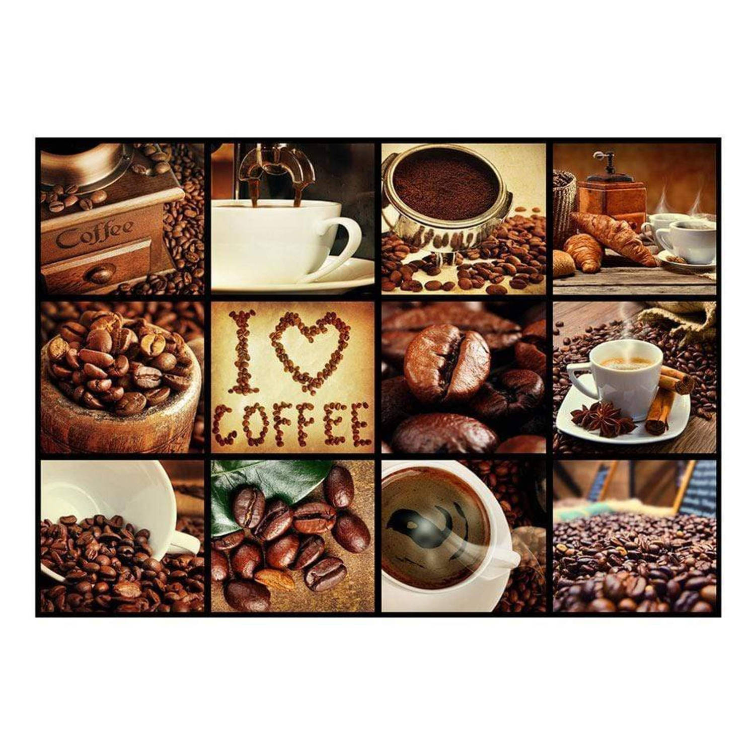 Artgeist Coffee Collage Vlies Fotobehang