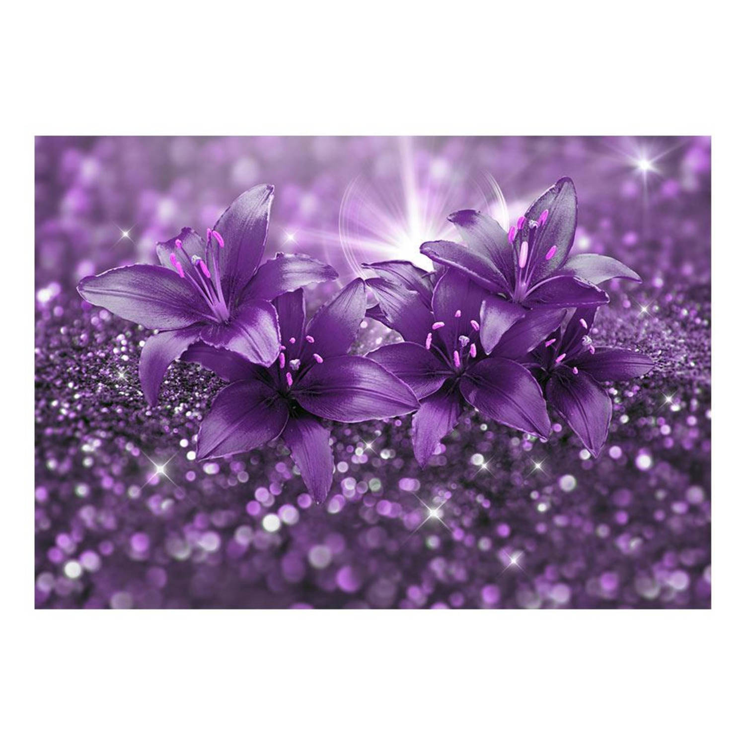 Artgeist Masterpiece Of Purple Vlies Fotobehang