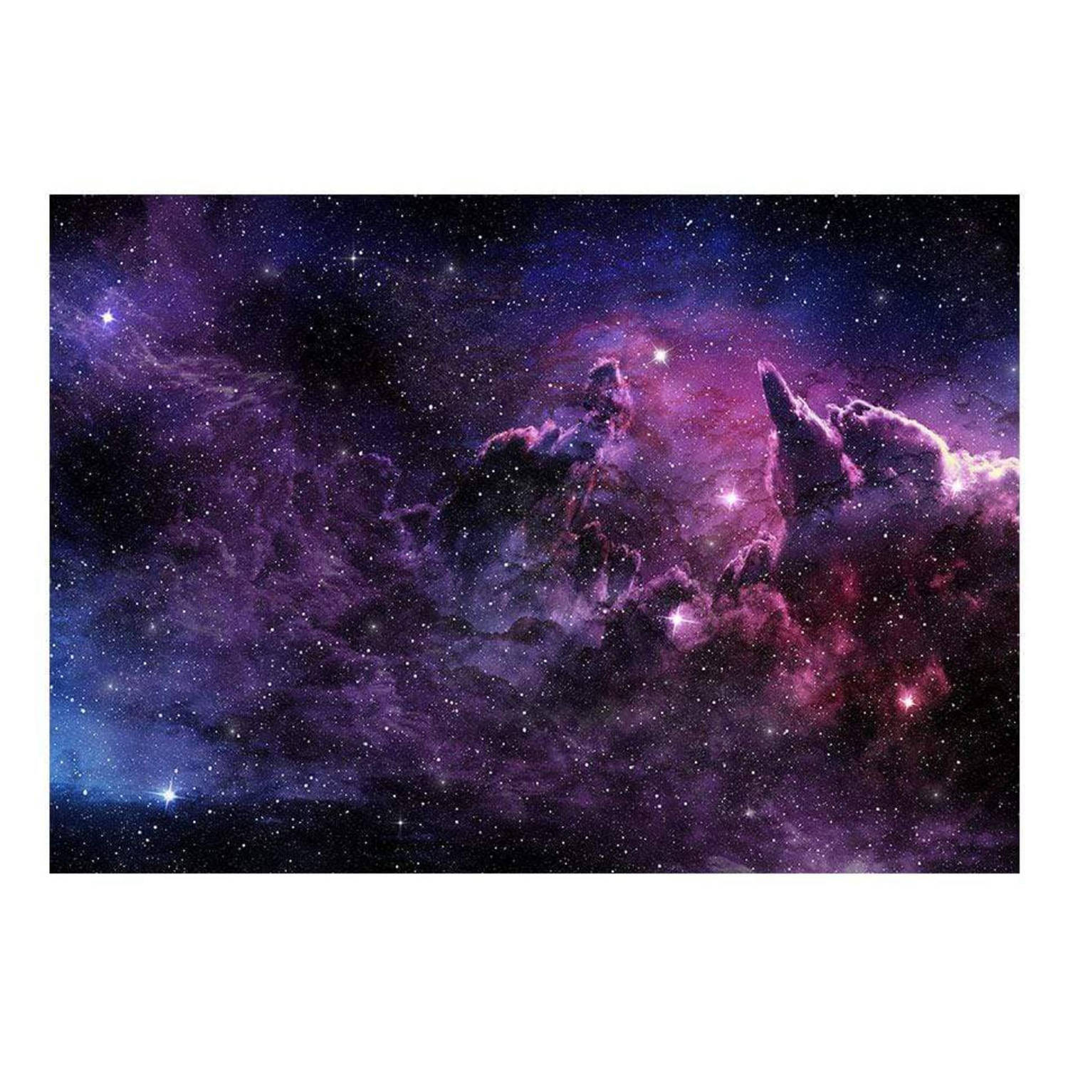 Artgeist Purple Nebula Vlies Fotobehang