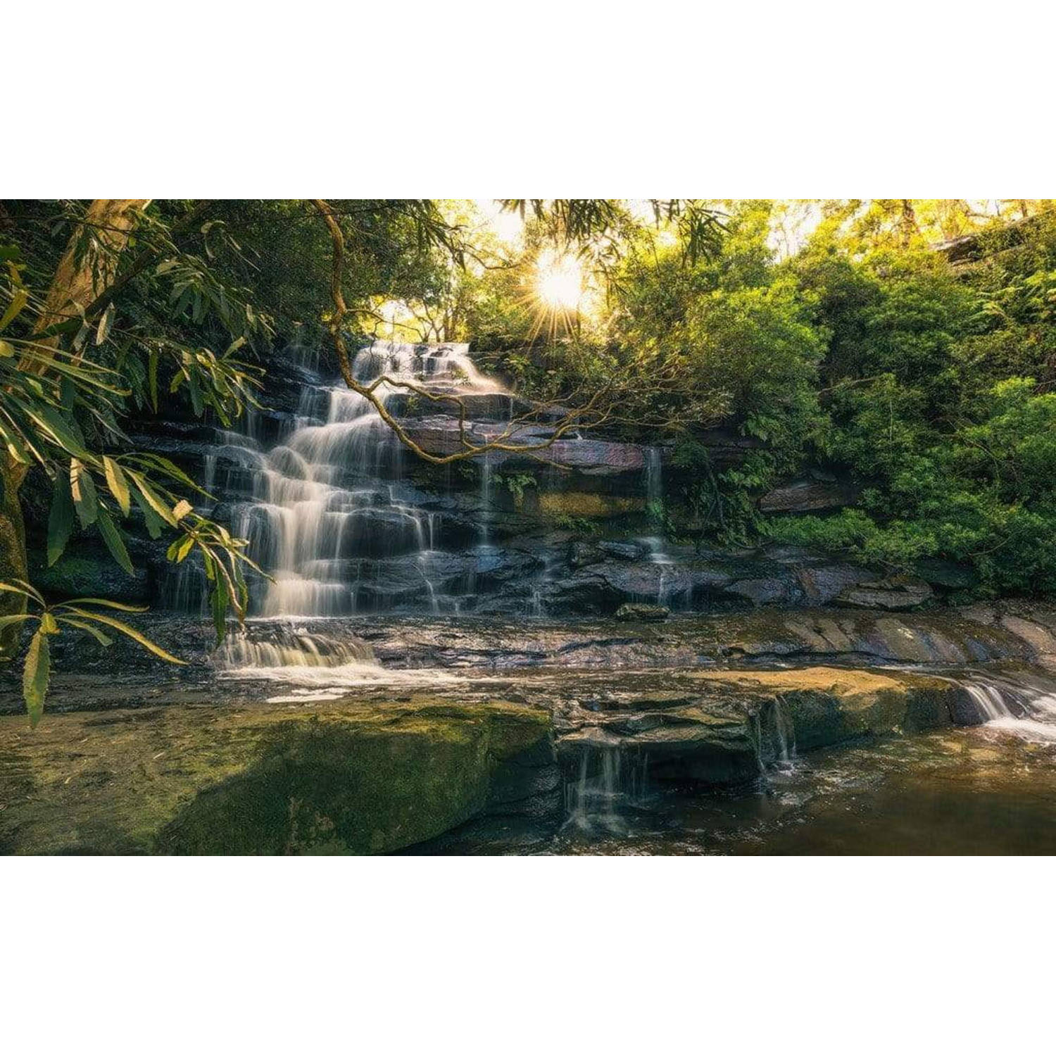 Komar fotobehang Golden Falls