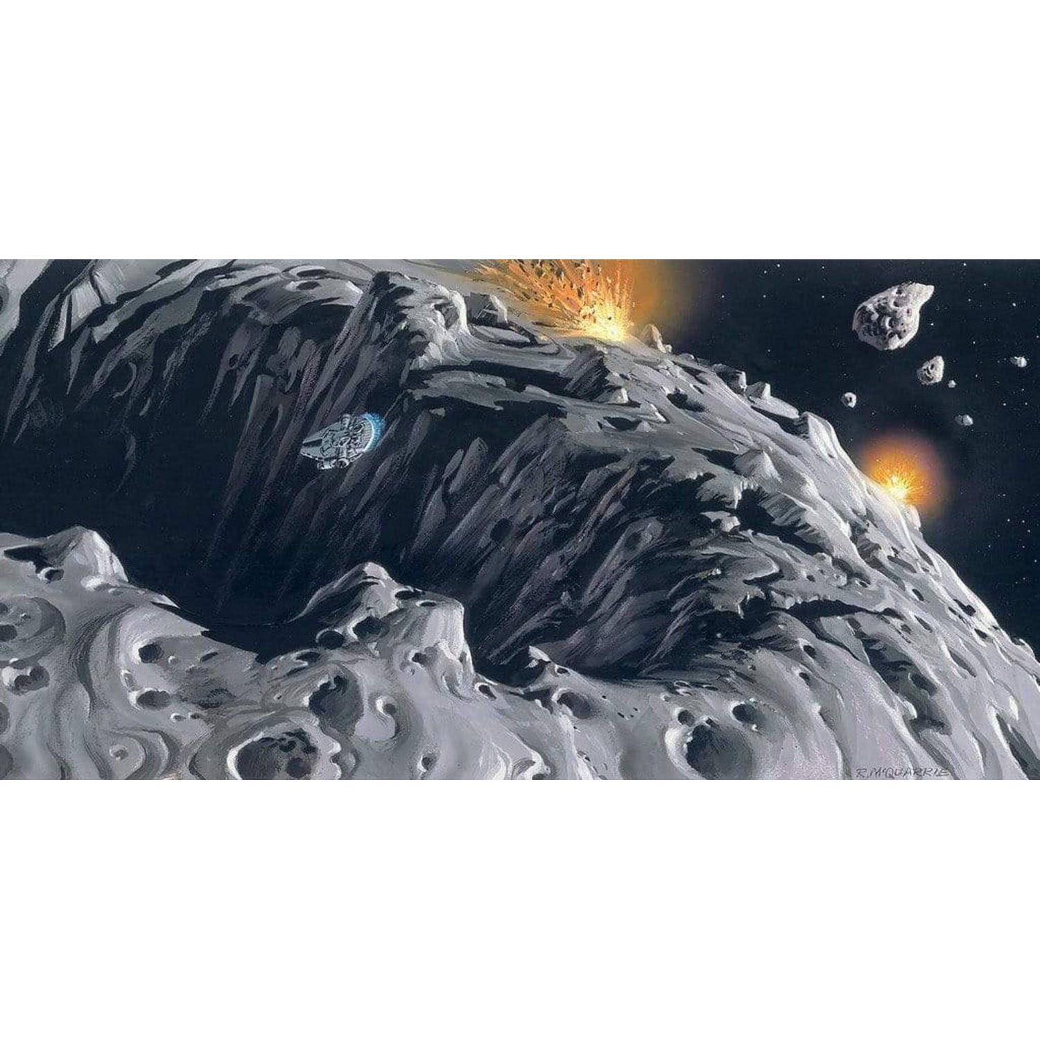 Komar fotobehang Star Wars Classic RMQ Asteroid