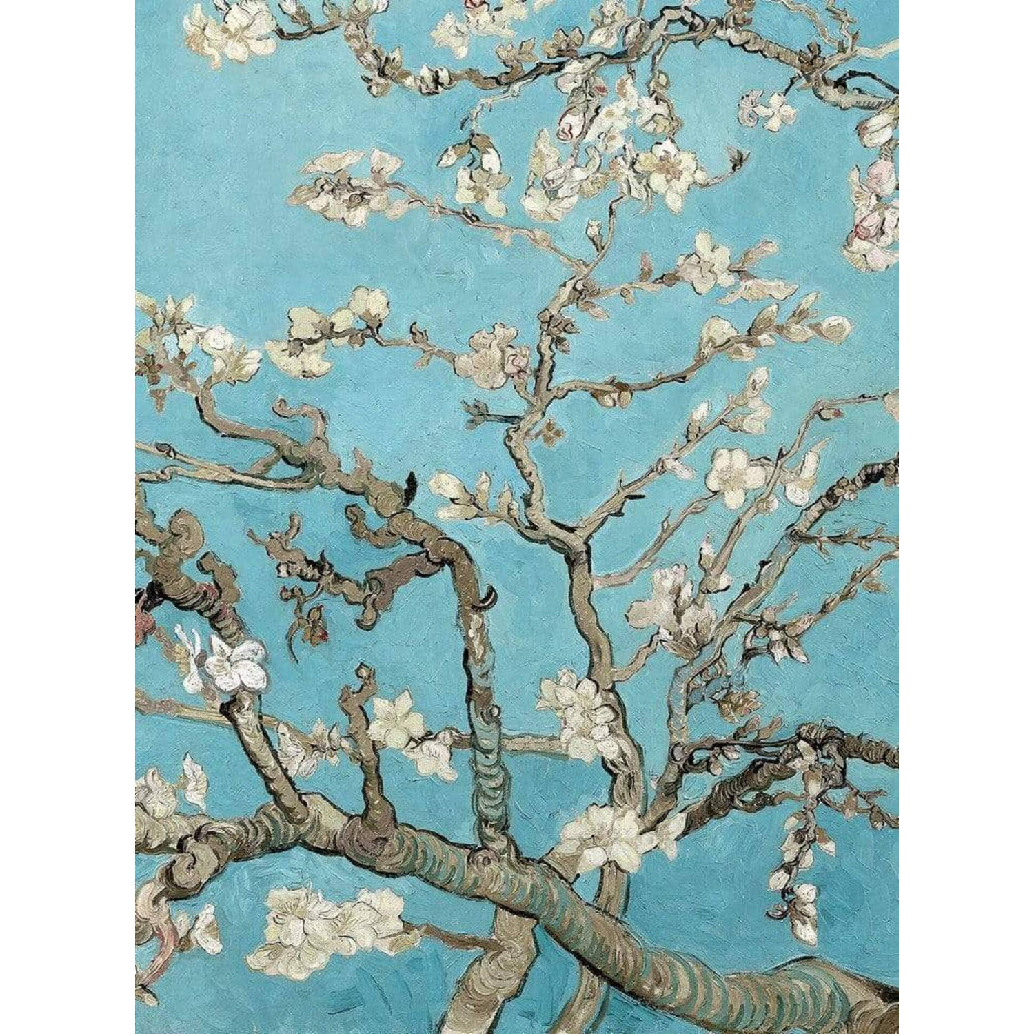 Wizard+genius Van Gogh Almond Blossom Vlies Fotobehang 192x260cm 4-banen