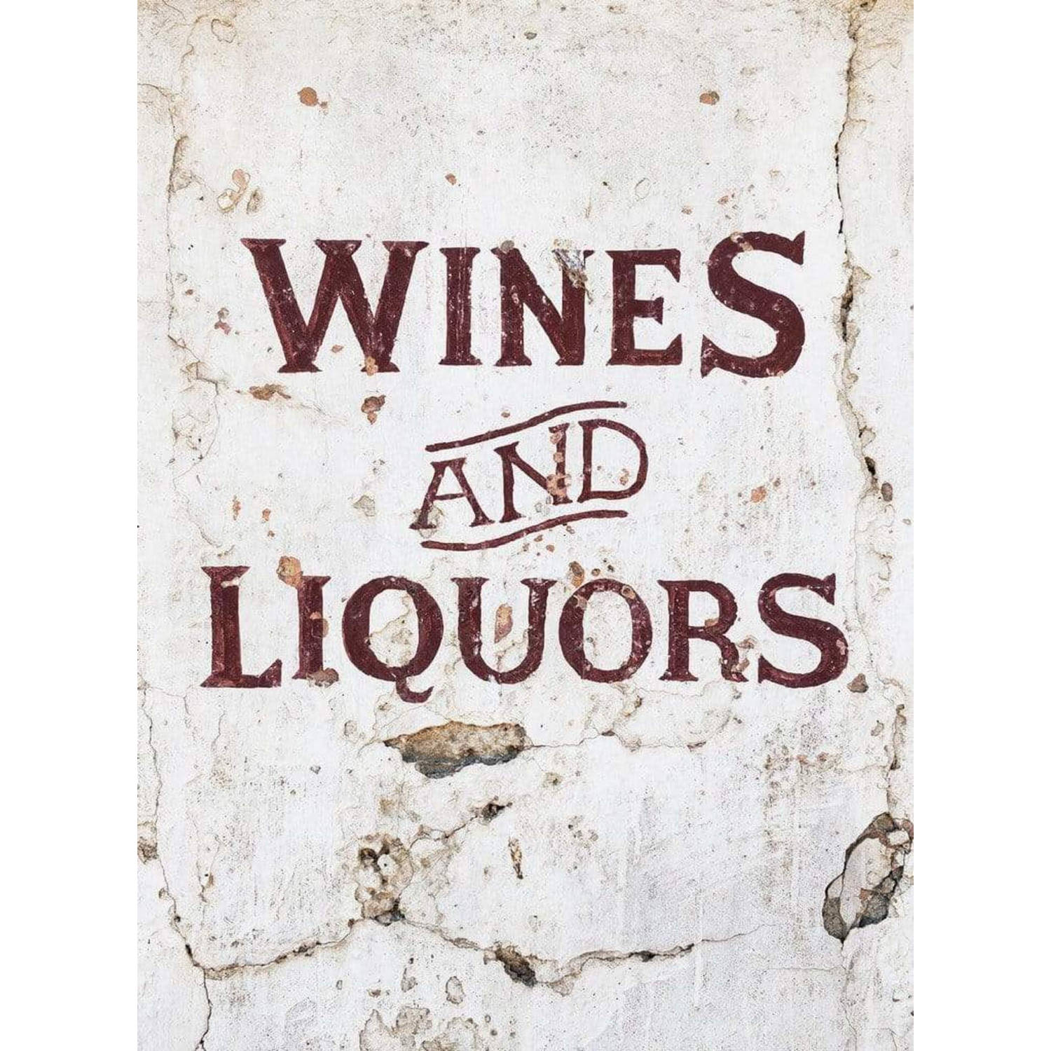 Wizard+genius Wines And Liquors Vlies Fotobehang 192x260cm 4-banen