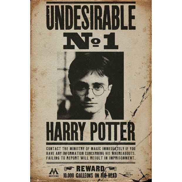 GBeye Harry Potter Undesirable No 1 Poster 61x91,5cm