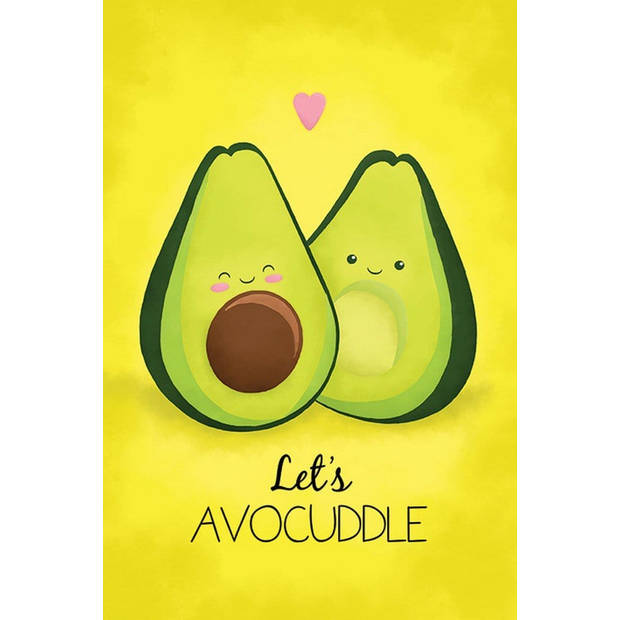 Poster Avocado Lets Avocuddle 61x91,5cm