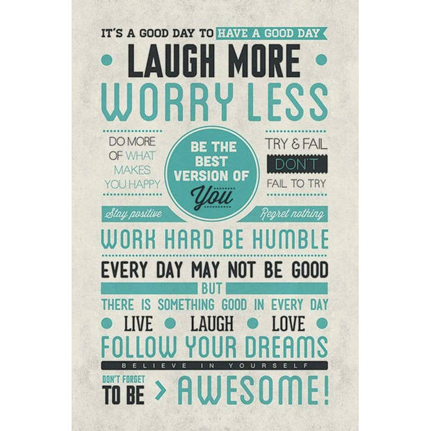 Poster Be Awesome 61x91,5cm