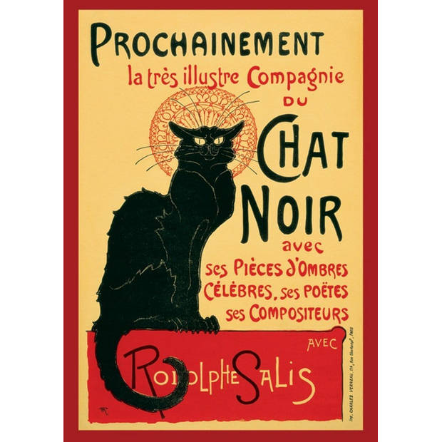 Poster Chat Noir 61x91,5cm