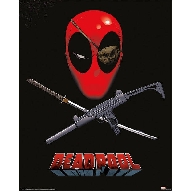 Poster Deadpool Eye Patch 40x50cm