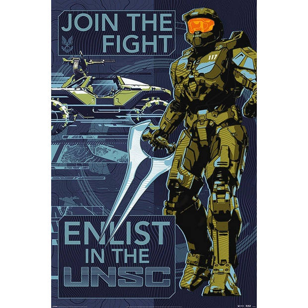 Poster Halo Infinite Join the Fight 61x91,5cm