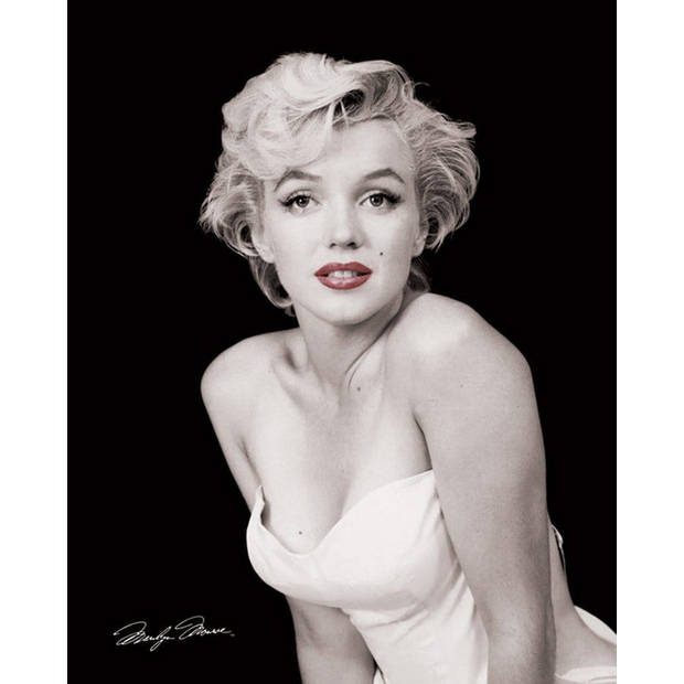 Poster Marilyn Monroe Red Lips 40x50cm