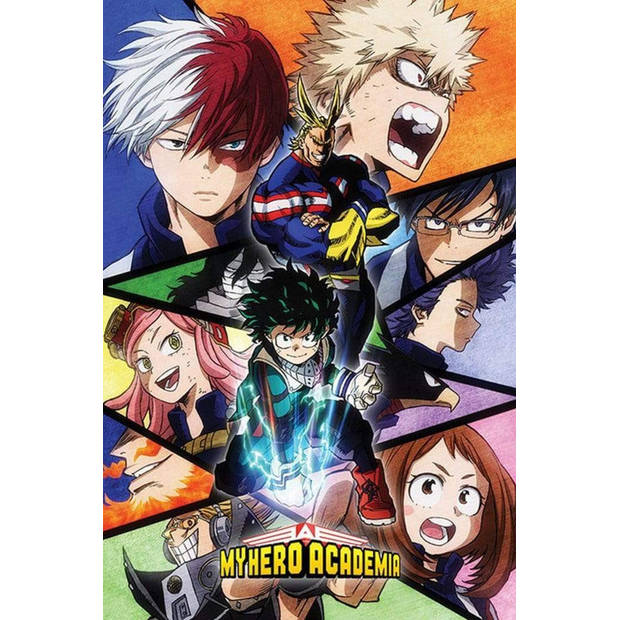 Poster My Hero Academia Characters Mosaic 61x91,5cm