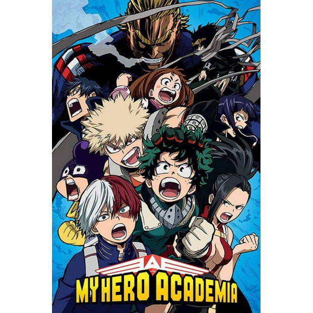 Poster My Hero Academia Cobalt Blast Group 61x91,5cm