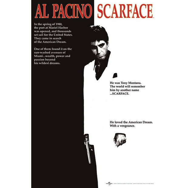 Poster Scarface One Sheet 61x91,5cm