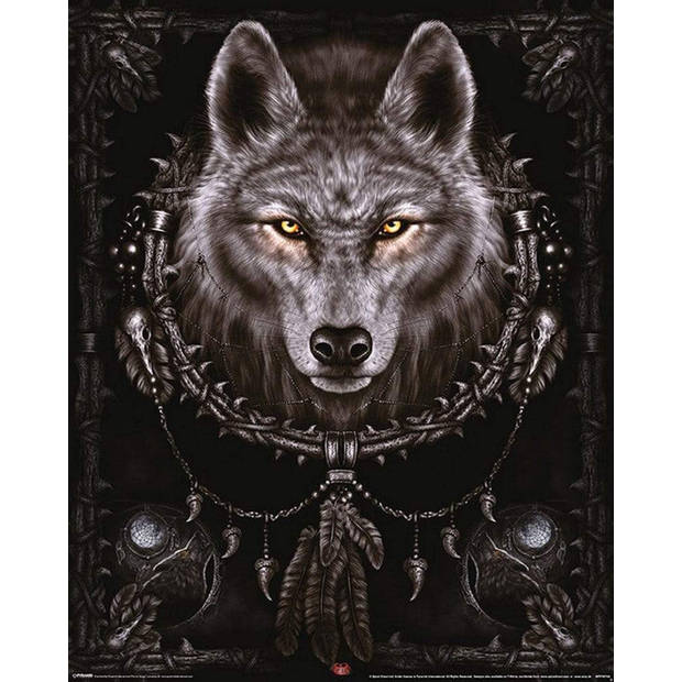 Poster Spiral Wolf Dreams 40x50cm