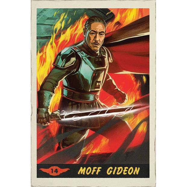 Poster Star Wars The Mandalorian Moff Gideon Card 61x91,5cm