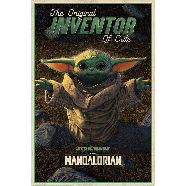 Poster Star Wars The Mandalorian The Original Inventor of Cute 61x91,5cm