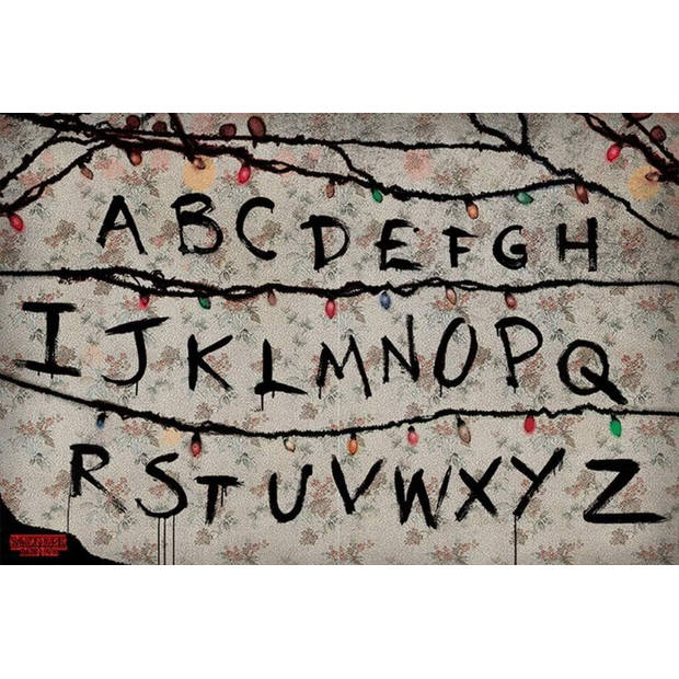 Poster Stranger Things R U N 91,5x61cm