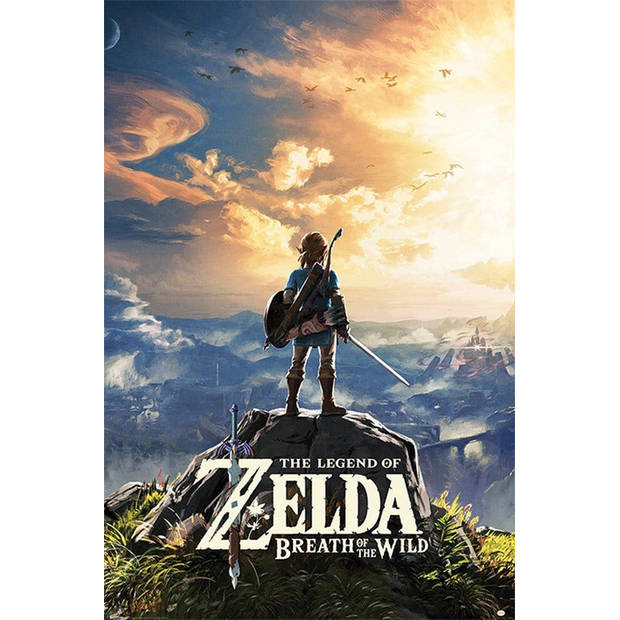 Poster The Legend of Zelda Breath of the Wild Sunset 61x91,5cm