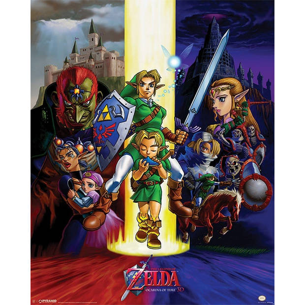 Poster The Legend of Zelda Ocarina of Time 40x50cm