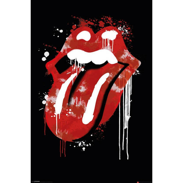 Poster The Rolling Stones Graffiti Lips 61x91,5cm