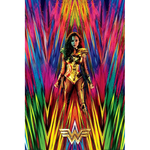 Poster Wonder Woman 1984 Neon Static 61x91,5cm