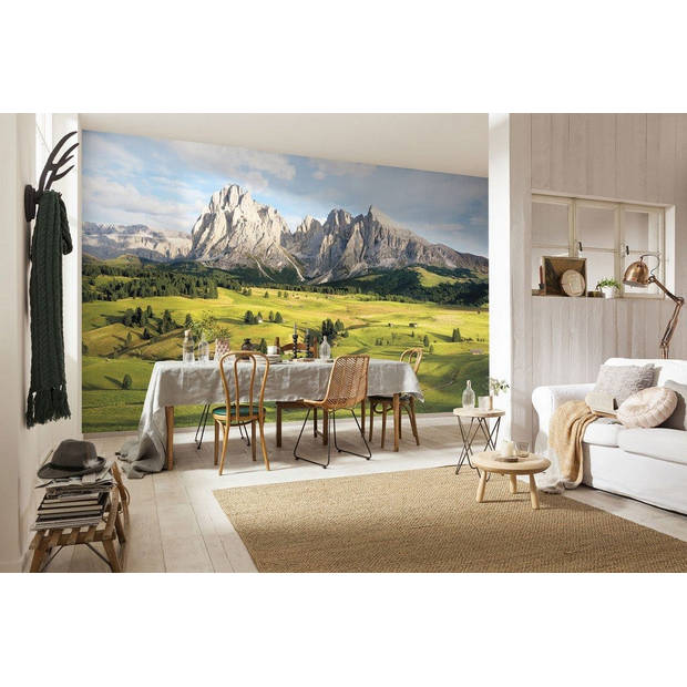 Fotobehang - Alpen 400x250cm - Vliesbehang