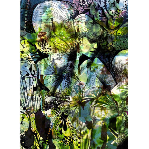 Fotobehang - Aphrodite's Garden 184x254cm - Papierbehang