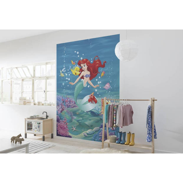 Fotobehang - Ariel Singing 184x254cm - Papierbehang