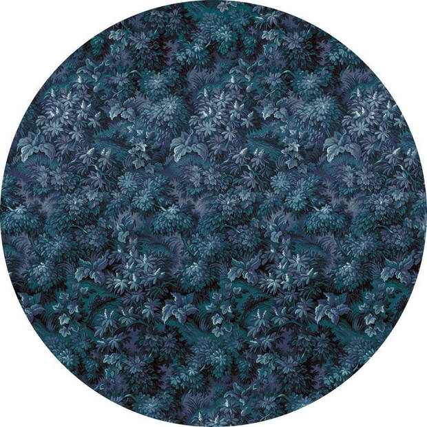 Fotobehang - Azul 125x125cm - Rond - Vliesbehang - Zelfklevend