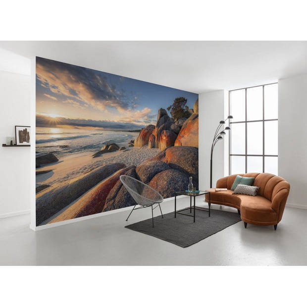 Fotobehang - Bay of Fires 400x280cm - Vliesbehang