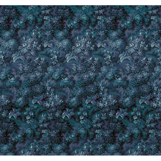 Fotobehang - Botanique Bleu 300x280cm - Vliesbehang