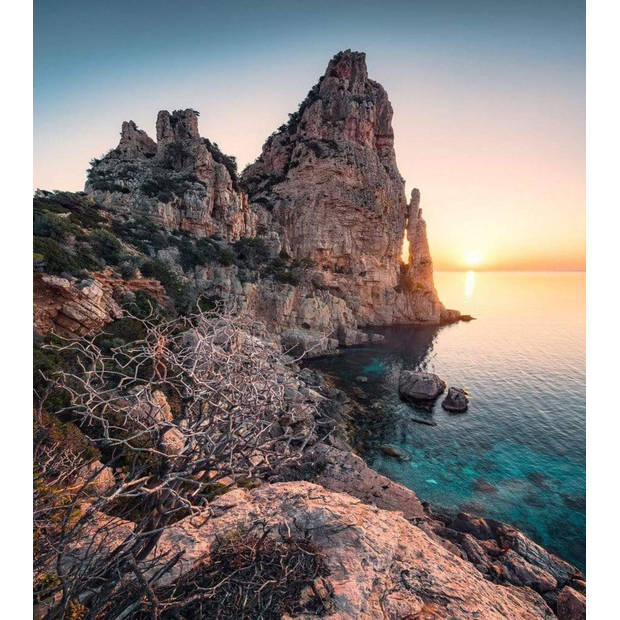 Fotobehang - Colors of Sardegna 250x280cm - Vliesbehang