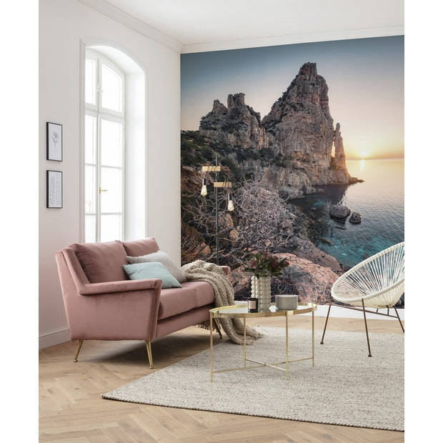 Fotobehang - Colors of Sardegna 250x280cm - Vliesbehang