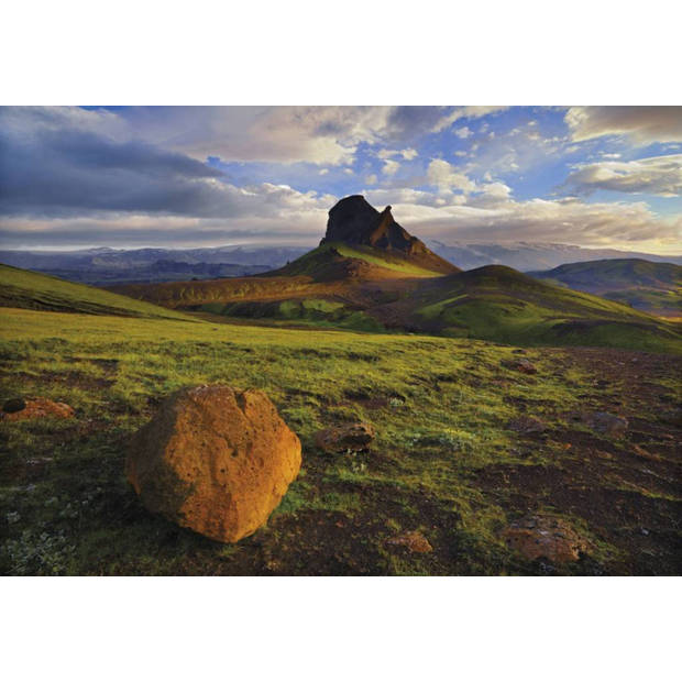 Fotobehang - Iceland 184x127cm - Papierbehang