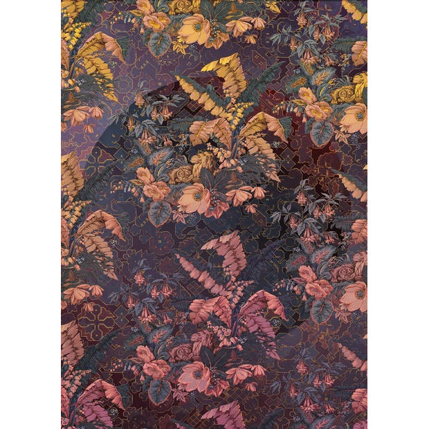 Fotobehang - Orient Violet 200x270cm - Vliesbehang
