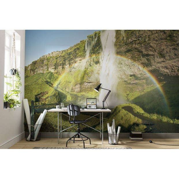 Fotobehang - Power of Iceland 450x280cm - Vliesbehang