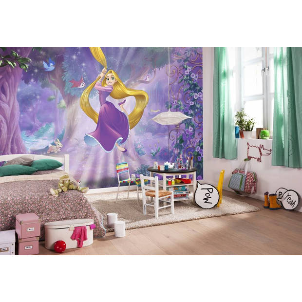 Fotobehang - Rapunzel 368x254cm - Papierbehang