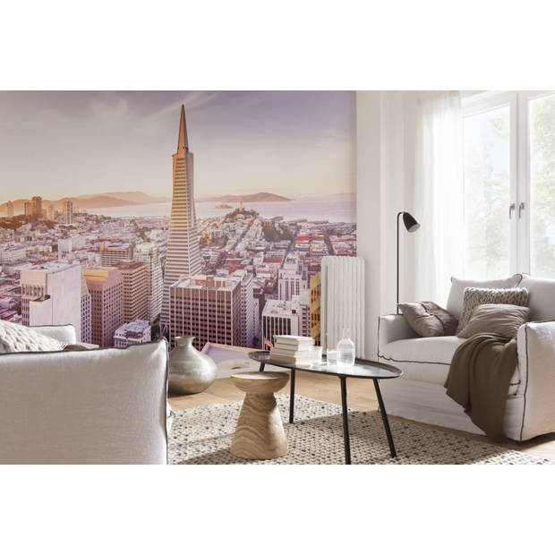 Fotobehang - San Francisco Morning 368x254cm - Papierbehang