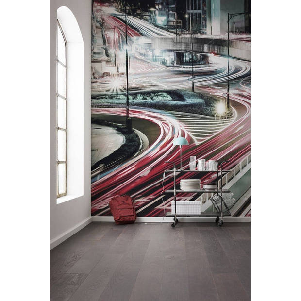 Fotobehang - Speed Painting 400x250cm - Vliesbehang