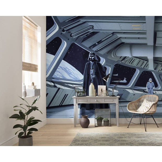 Fotobehang - Star Wars Classic RMQ Stardestroyer Deck 500x250cm - Vliesbehang