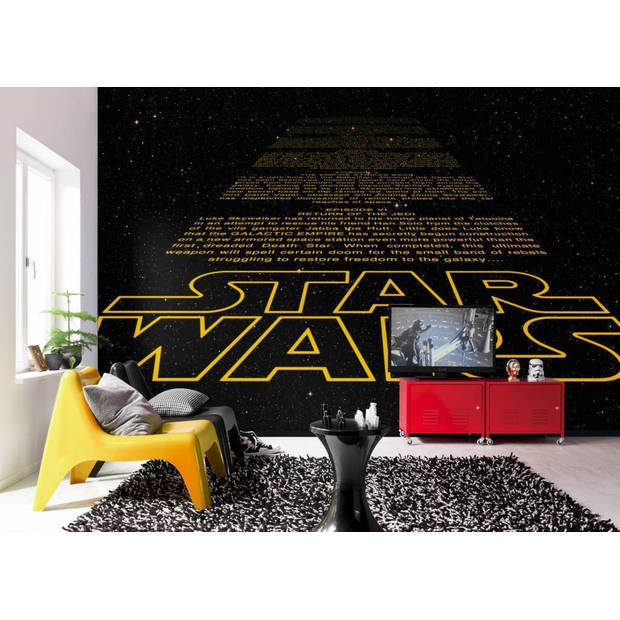 Fotobehang - Star Wars Intro 368x254cm - Papierbehang