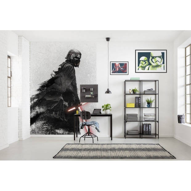 Fotobehang - Star Wars Kylo Vader Shadow 200x280cm - Vliesbehang